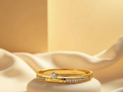 Aurelia Solitaire Diamond Band